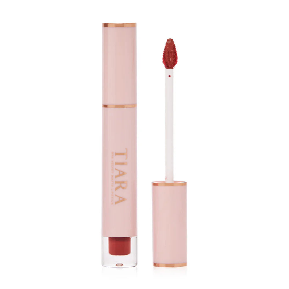 TIARA BEAUTY Hya Velvet Matte Lipstick 3g - #07 IÕm Brave Moisturize