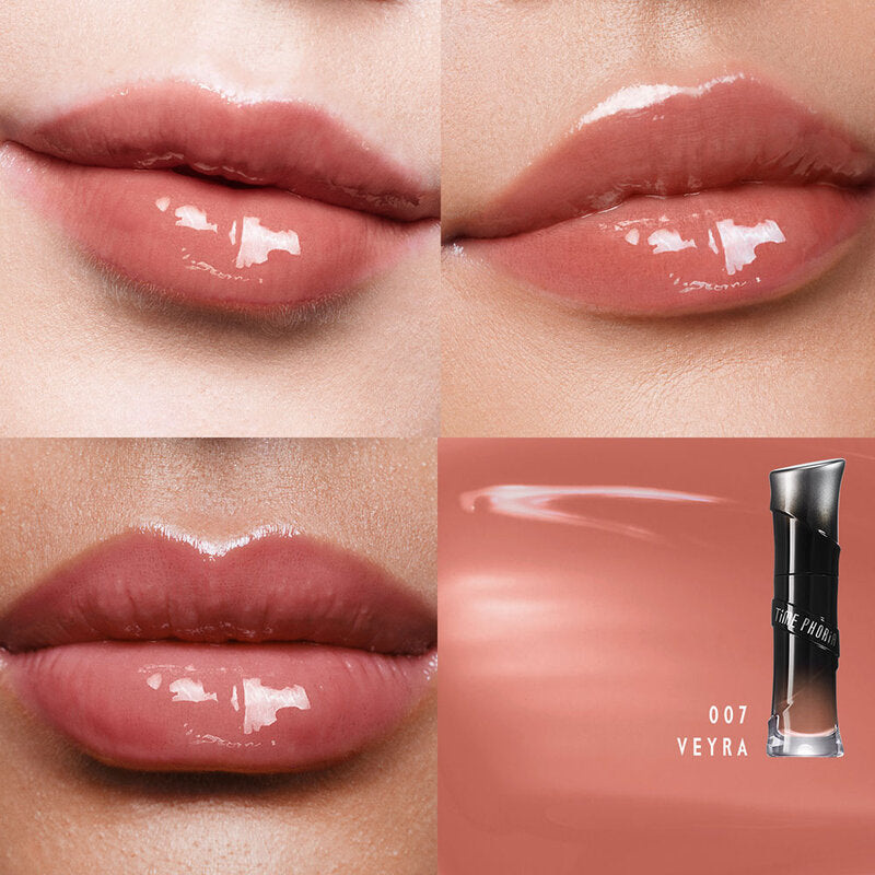 Time Phoria Lunara Frost 3D Lip Gloss 4ml #007 Veyra