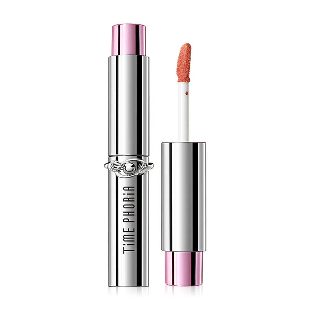 Time Phoria Spectra Ultra Stay-Shine Transfer Proof Lip Vinyl 5ml #002 Peach Radiance