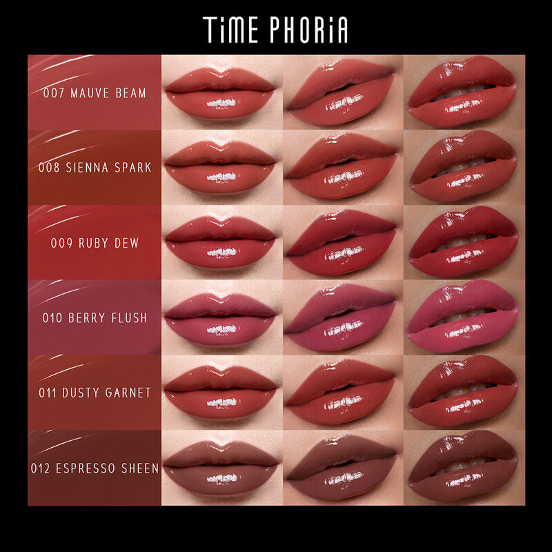Time Phoria Spectra Ultra Stay-Shine Transfer Proof Lip Vinyl 5ml #003 Pinkish Dawn