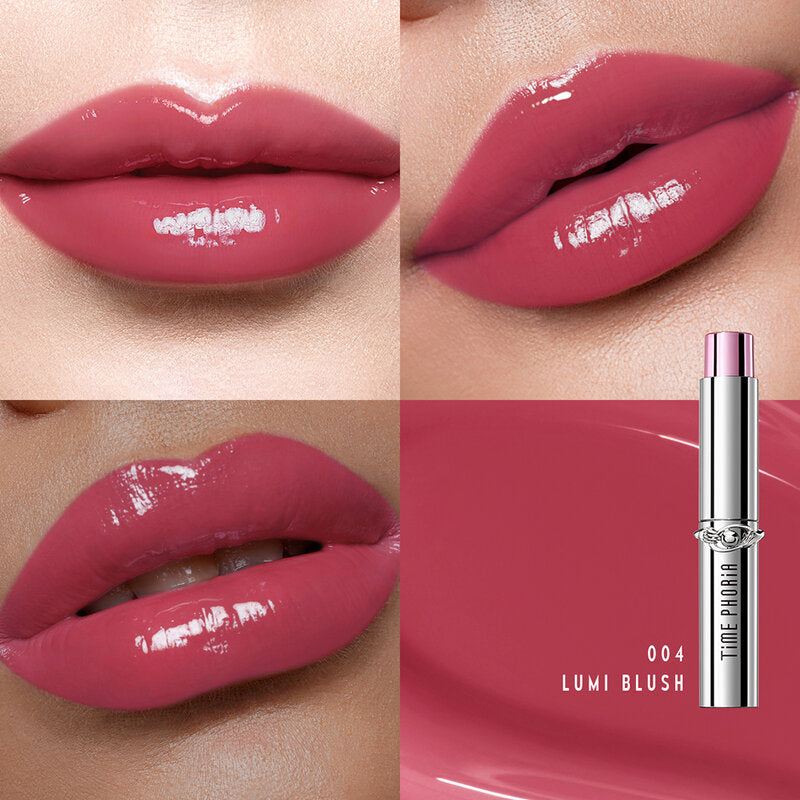 Time Phoria Spectra Ultra Stay-Shine Transfer Proof Lip Vinyl 5ml #004 Lumi Blush