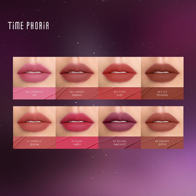 Time Phoria Nebula Velvet Lip Cream 4ml #001