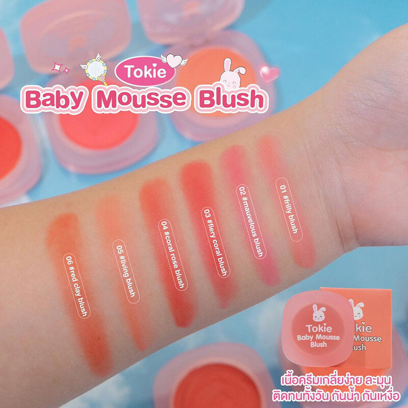 TOKIE Baby Mousse Blush 4g #01