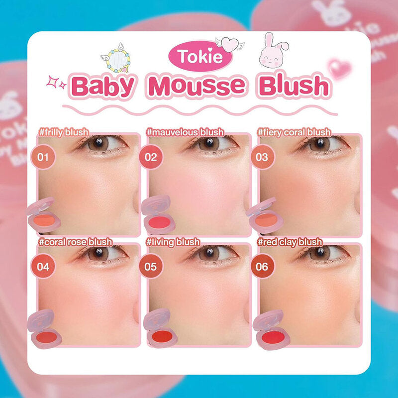 TOKIE Baby Mousse Blush 4g #06