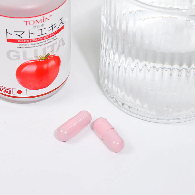 Tomin Gluta Tomato Extract 20 Capsules