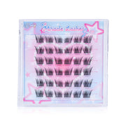 U Lady DIY Miracle Lashes 36pcs #08 False Eyelashes Cluster Type Self-Adhesive