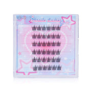 U Lady DIY Miracle Lashes 36pcs #09 False Eyelashes, Cluster Type, Self-Adhesive