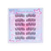 U Lady Miracle Lashes 36pcs #13 False Eyelashes, Cluster Type, Self-Adhesive