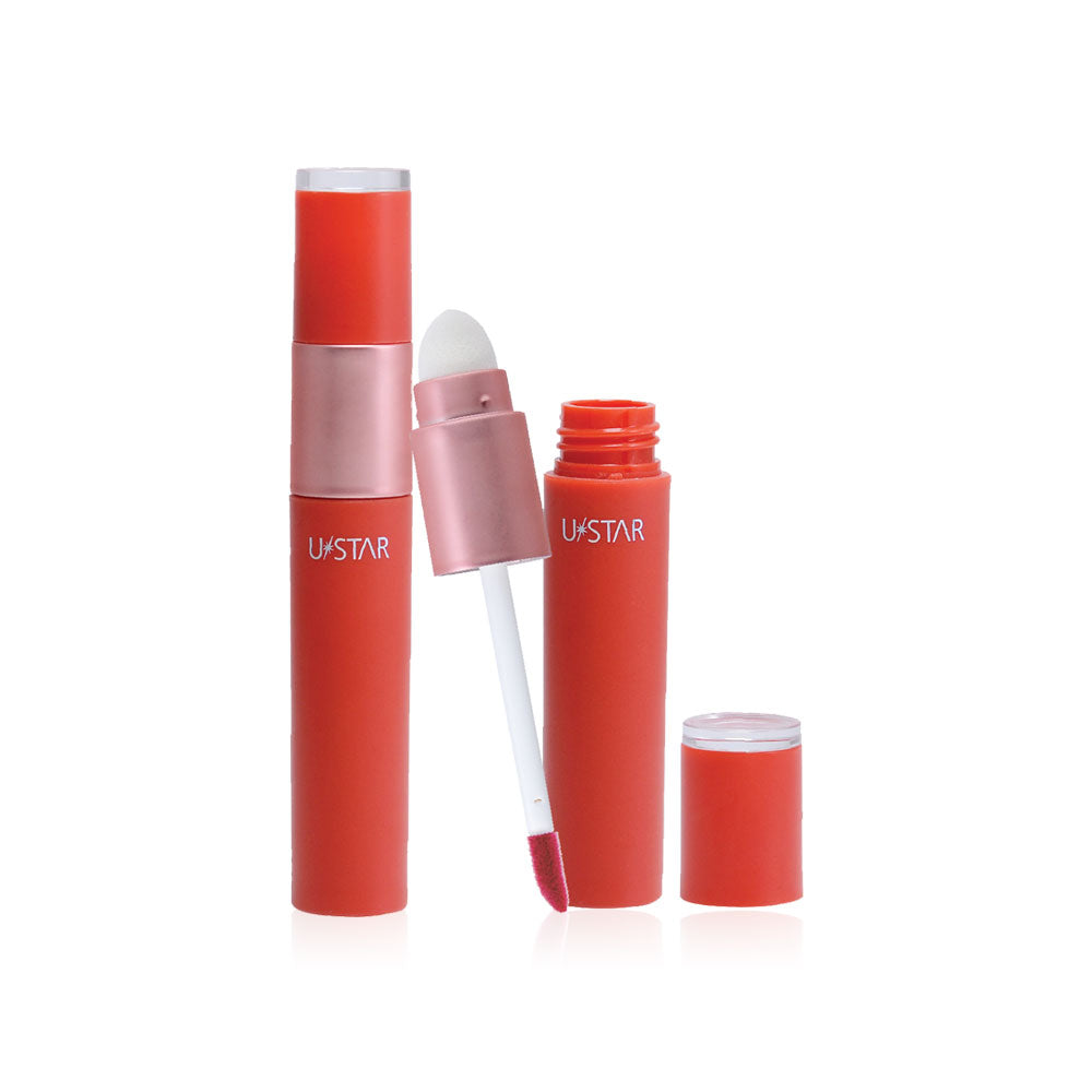 U-Star Lip Color Mousse - Neo Matte Airy Ink #01 Coral On Me 
U-Star Lip Color Mousse - Neo Matte Airy Ink #02 Rosy Brick - Beauty Buddy