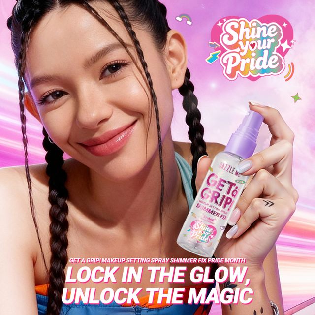 Dazzle Me Get a Grip! Setting Spray Shimmer (Pride) 60ml
