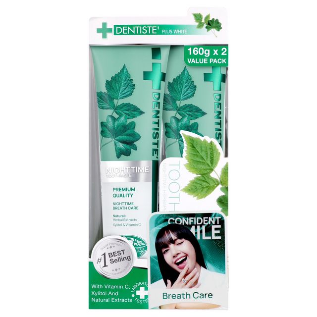 DENTISTE Plus White Vitamin C & Xylitol (X2Tubes) 2ml