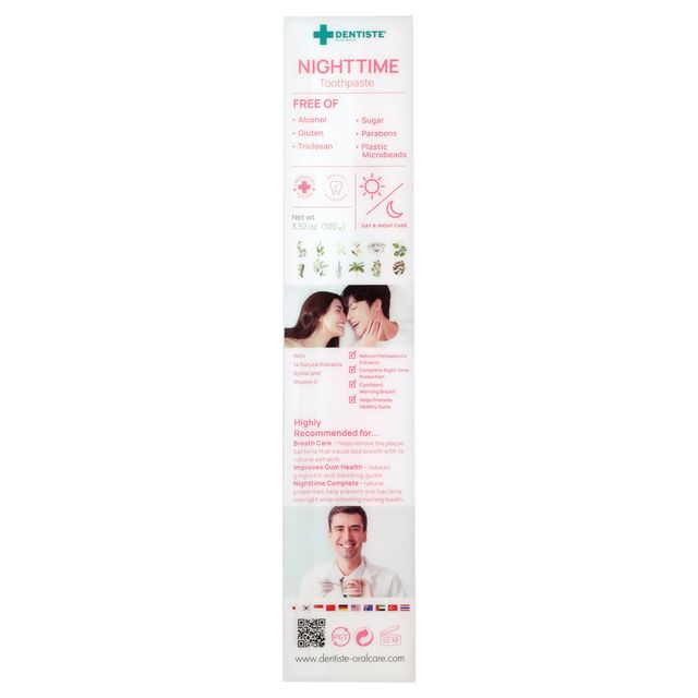 DENTISTE Plus White Nighttime (Valentine Edition) 100g