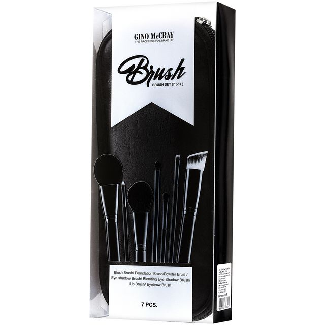 GINO MCCRAY The Professional Make Up Brush Set (7pcs) (Re-design) 1pc