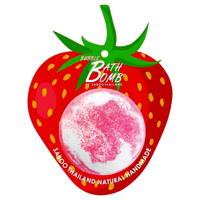 Saboo Thailand Bath Bomb - Fruit - Strawberry