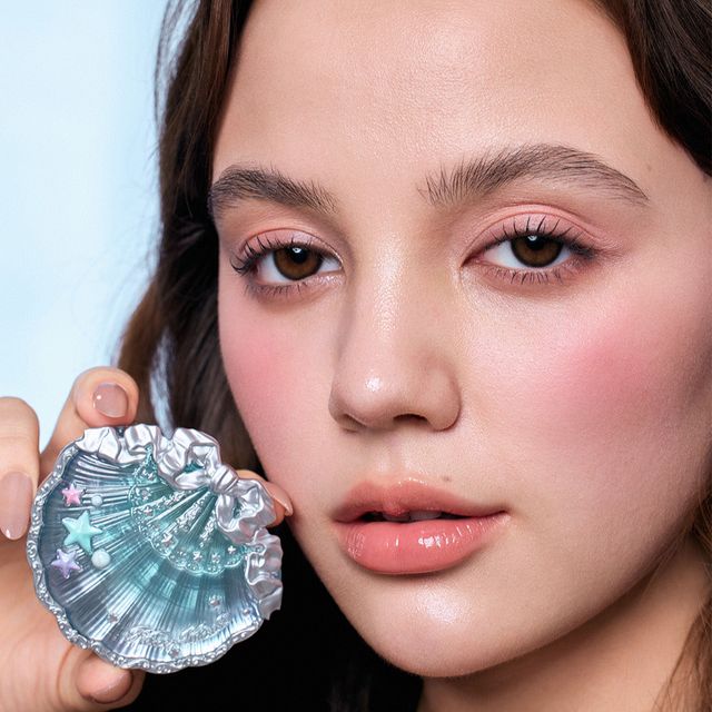 Flower Knows Shell's Jewel Collection Silk Satin Blush