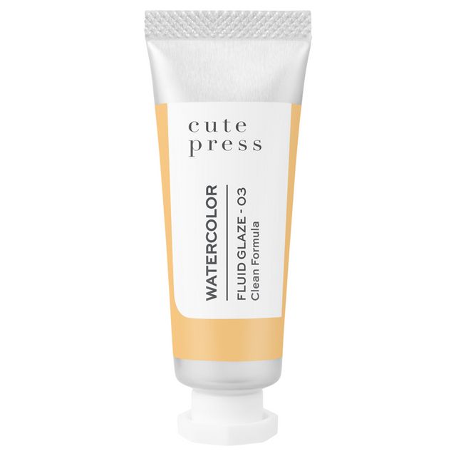 Cute Press Cp Watercolor Fluid Glaze - - Clean Formula