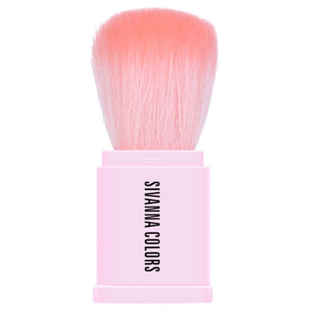 SIVANNA Colors Retractable Kabuki Brush Pink