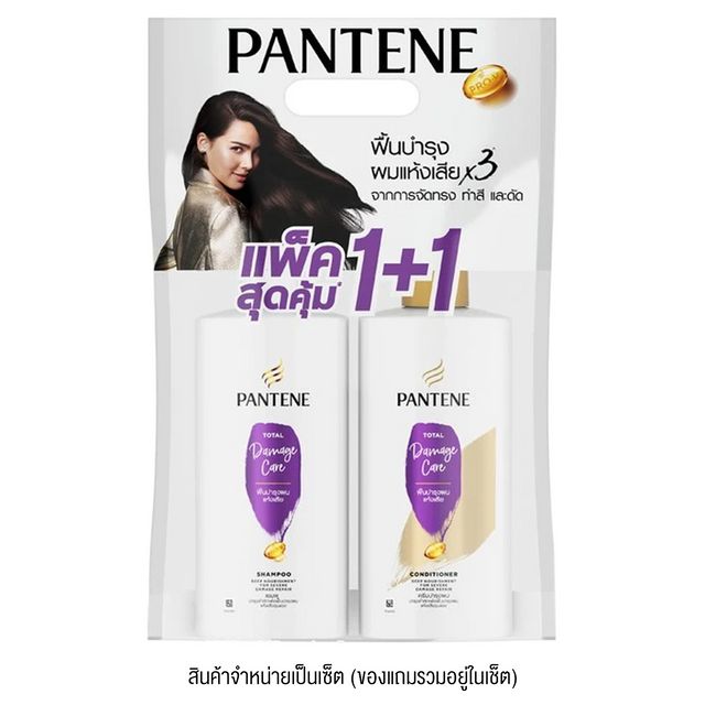 PANTENE Total Damage Care Shampoo + Condi (+) 380ml
