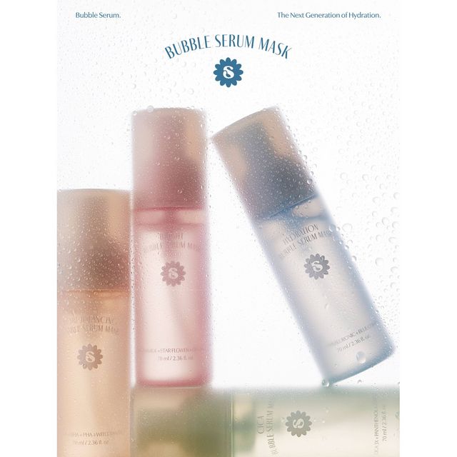 SUPERMOM Hydration Bubble Serum Mask