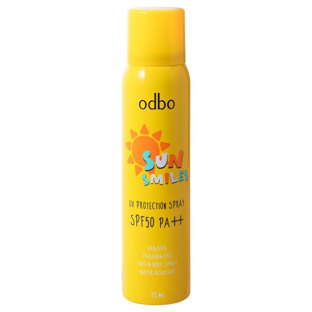 ODBO Sun Smiles UV Protection Spray SPF50 PA++ 75ml