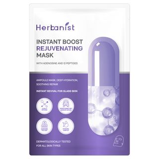 Herbanist Instant Boost Rejuvenating Mask With Adenosine And 12 Peptides (1 Sheet)