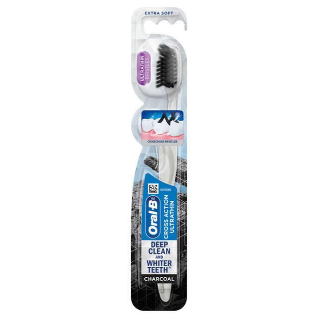 ORAL-B Cross Action Ultrathin Charcoal Pack 1pc