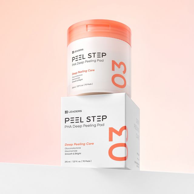 Leaders Peel Step PHA Deep Peeling Pad 70 Pads 215ml