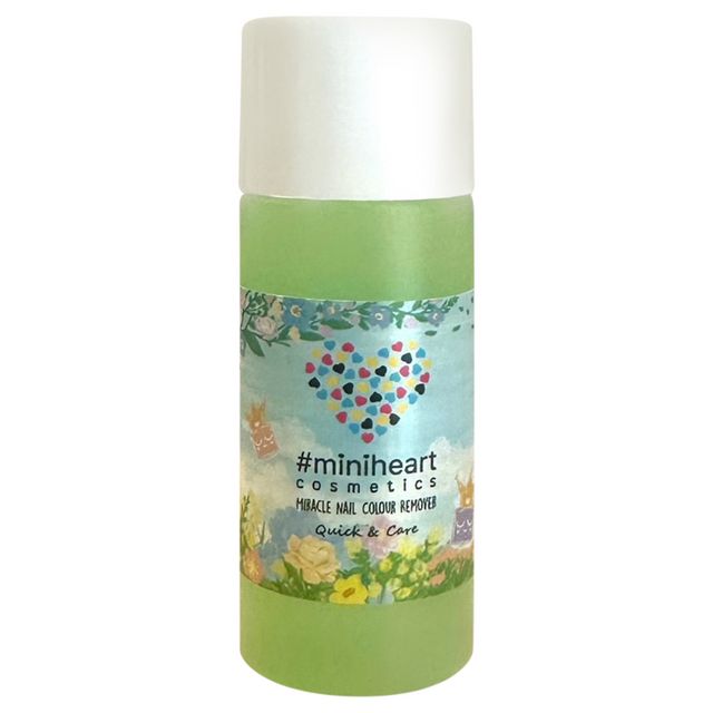 Miniheart Miracle Nail Colour Remover - QUICK & CARE #MR02 Green