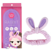 Cathy Doll Rabbit Headband Pink