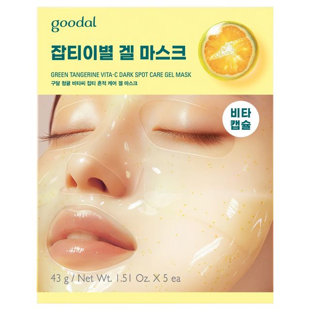 GOODAL Green Tangerine Vita C Dark Spot Care Gel Mask 43g