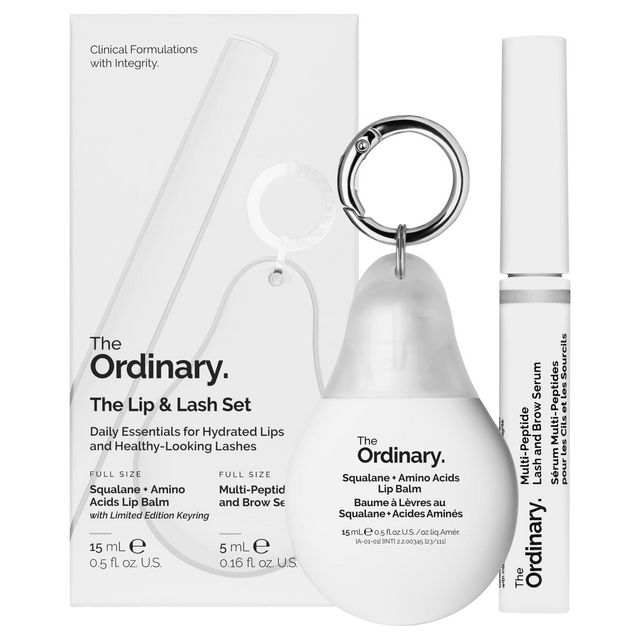The Ordinary Lip & Lash Set #FY26 3 Pcs