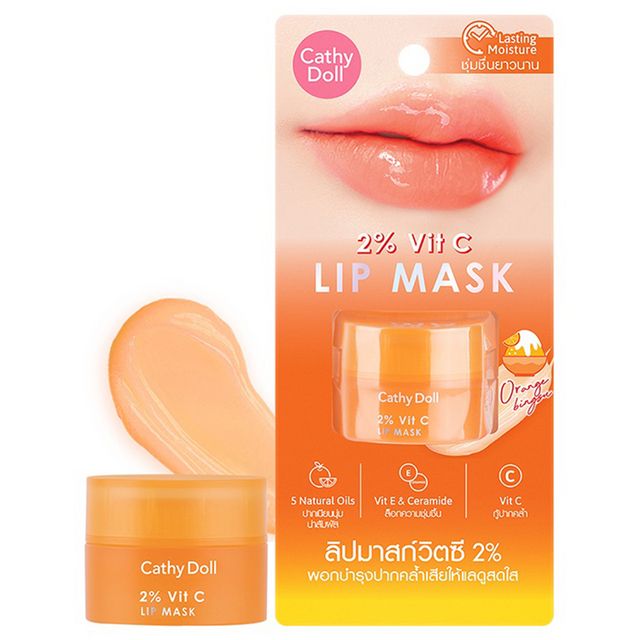 Cathy Doll 2% Vit C Lip Mask #Orange Bingsu