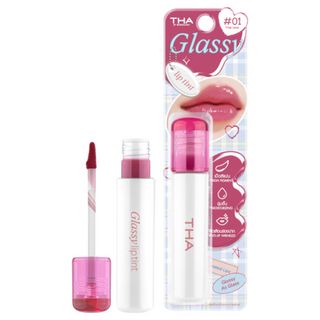 THA By Nongchat #THA By Nongchat Glassy Lip Tint 3.9 g. 01