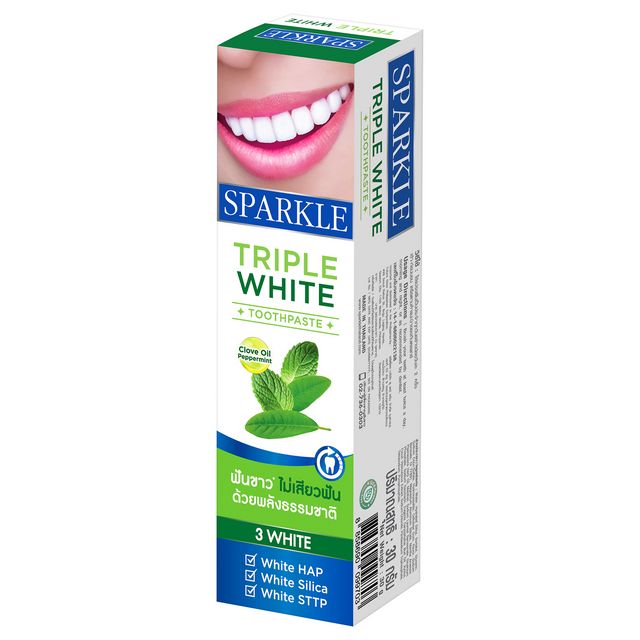 SPARKLE Triple White Toothpaste 30g