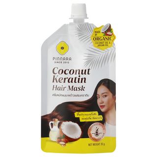 Pinnara Coconut Keratin Hari Mask (Single)