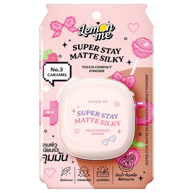 Lemon Me Super Stay Matte Silky Touch Compact Powder