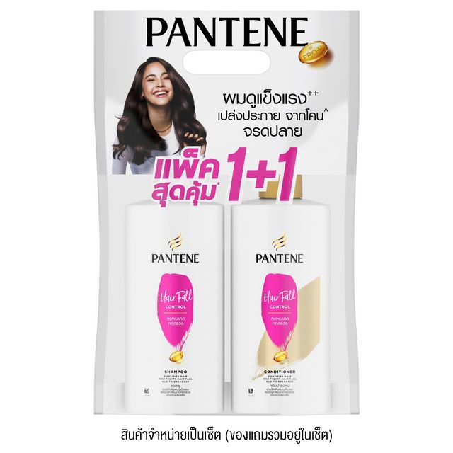 PANTENE Hair Fall Control Shampoo + Condi (+) 380ml
