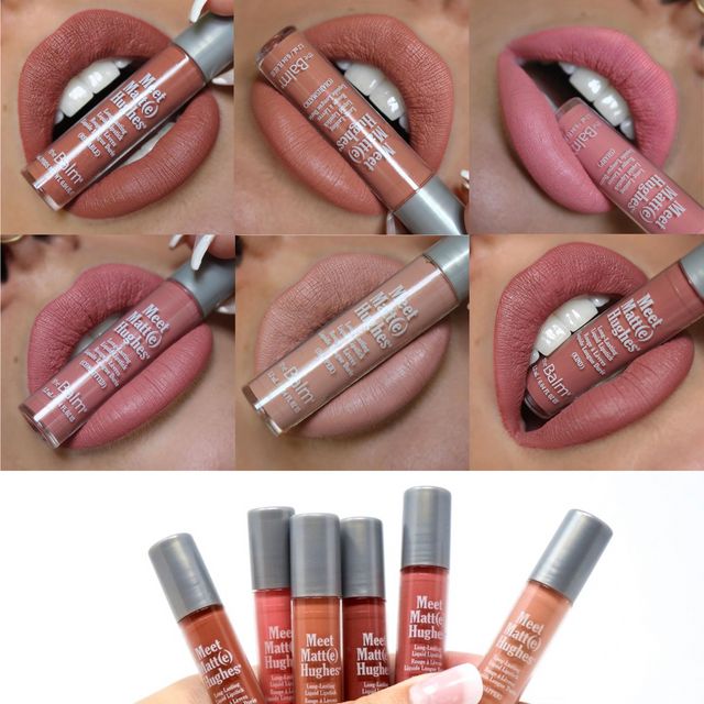 THE BALM Ms. Nude York x Meet Matt(E) Hughes Mini Lip Set #7.2 Pcs