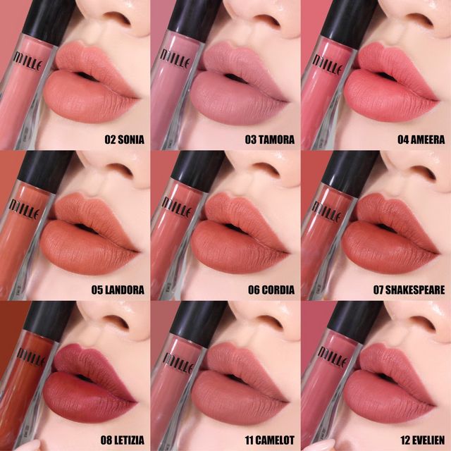 Mille Satin Matte Liquid Lip