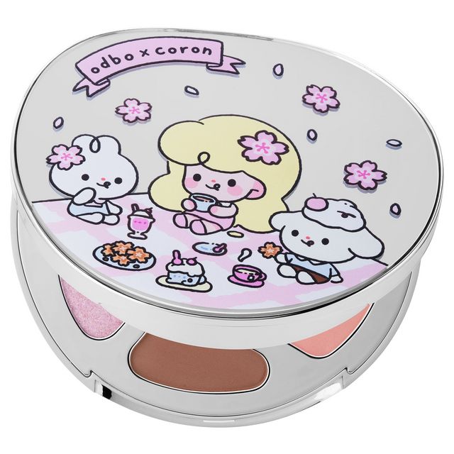 ODBO Secret Garden Club Eyeshadow Palette #02 Whispers OF Sakura