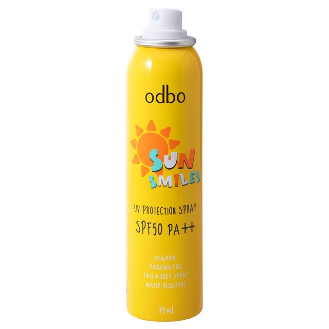 ODBO Sun Smiles UV Protection Spray SPF50 PA++ 75ml