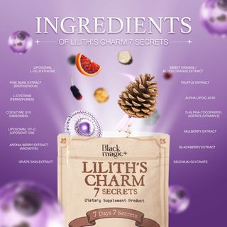 Black Magic Lilith's Charm 7 Secrets (7Capsules)
