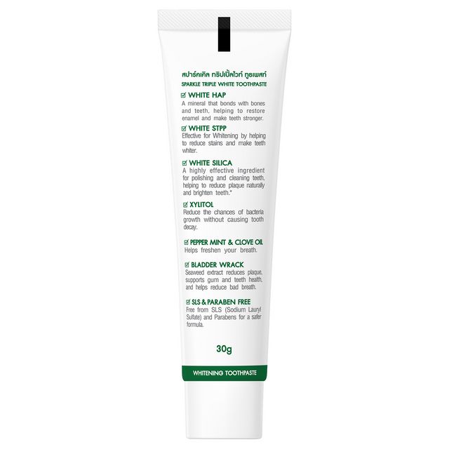 SPARKLE Triple White Toothpaste 30g