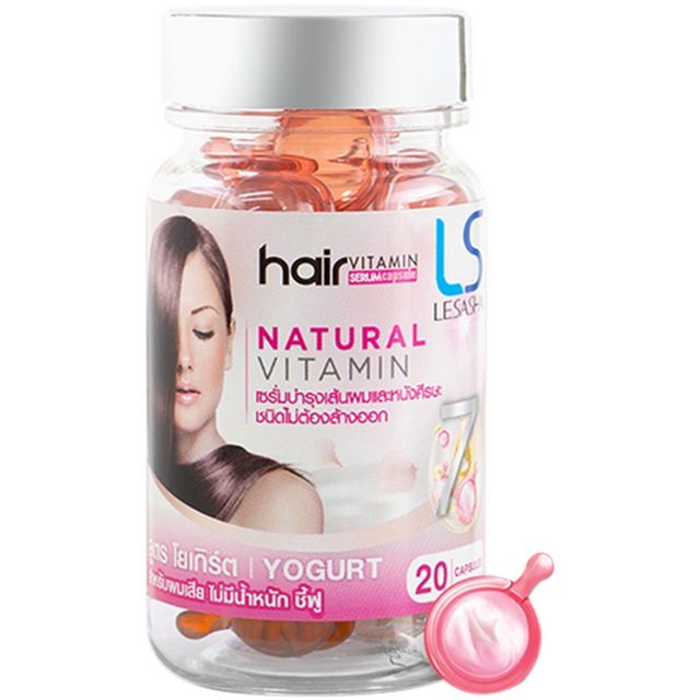 Lesasha Hair Vitamin Yogurt 20 Caps 24ml