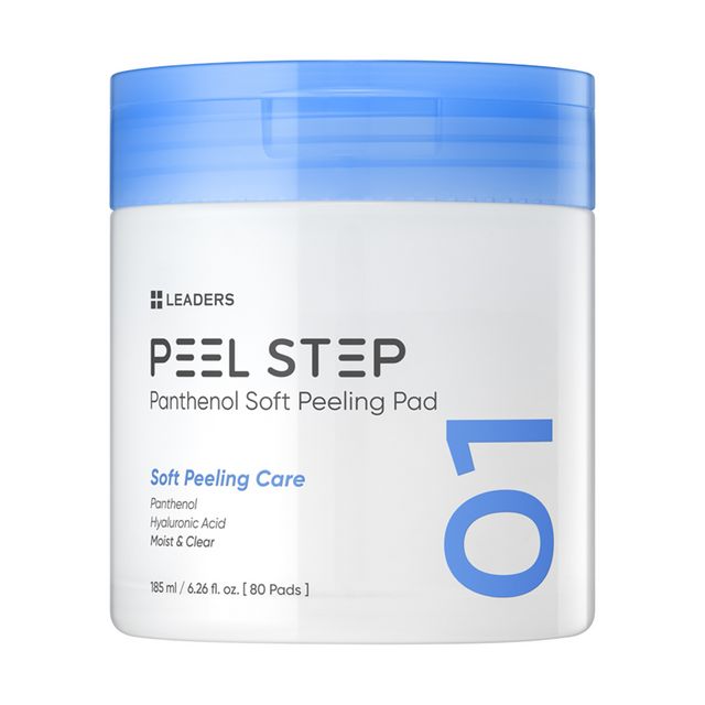 Leaders Peel Step Panthenol Soft Peeling Pad 80 Pads 185ml