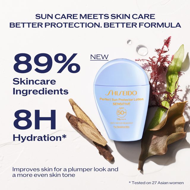 Shiseido GSC Sun Lotion Sens SPF50+ 50ml