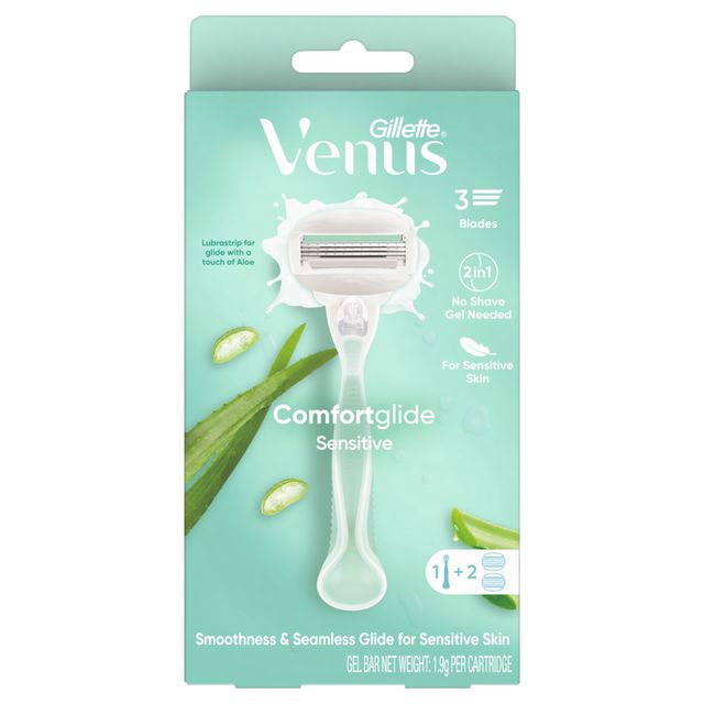GILLETTE Venus Comfortglide Sensitive 1+2Cartridge 0pcs