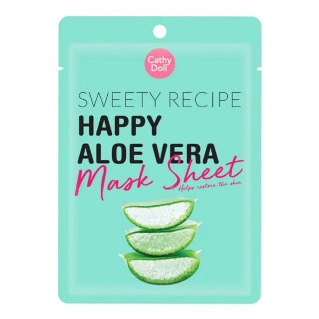 Cathy Doll Sweety Recipe Mask Sheet Happy Aloevera