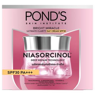 Ponds Pond's Bright Miracle Ultimate Clarity Day Cream SPF30 PA+++ Niasorcinol 45 g.