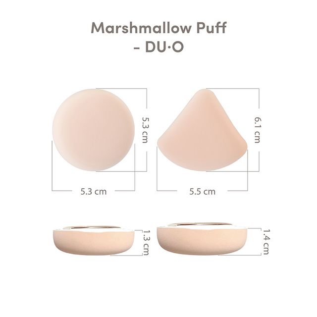 SUPERMOM Marshmallow Puff DUO